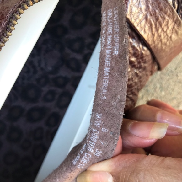 🐬 BORN Jacey Brown Leather Knee-High Boots - Picture 9 of 13